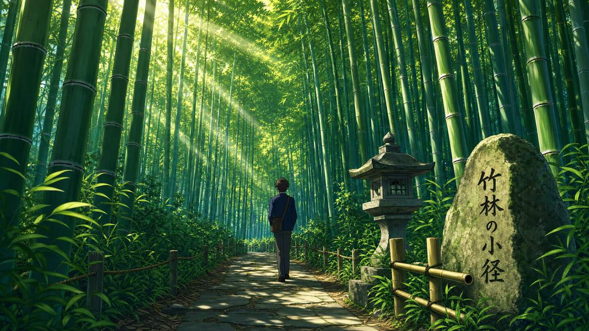 蘑菇视频植物视频-竹林探秘